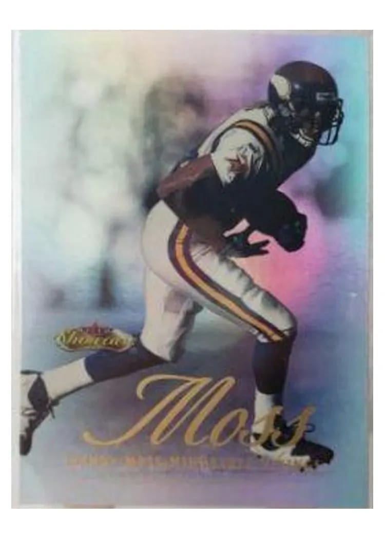 2000 Fleer Showcase Randy Moss #6 card