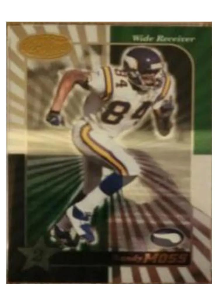 2000 Leaf Certified Randy Moss #128 card