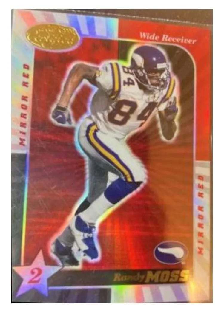 2000 Leaf Certified Randy Moss #128 card