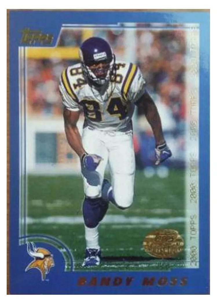 2000 Topps Randy Moss #60 card