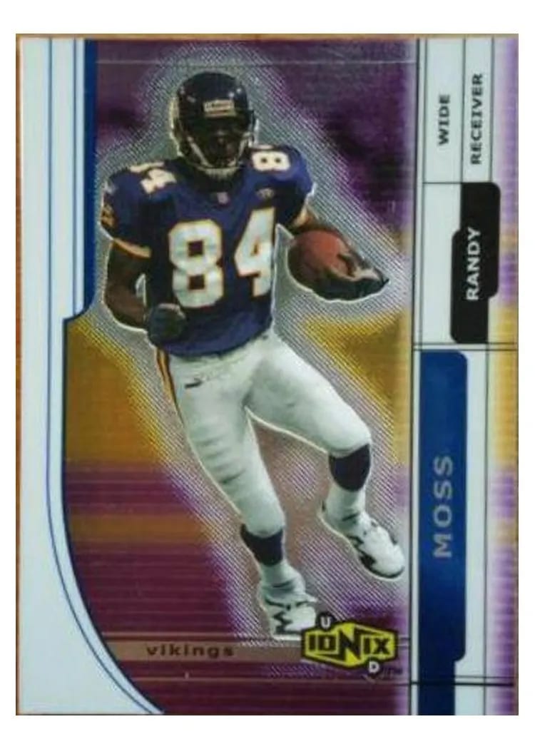 2000 Upper Deck Ionix Randy Moss #32 card