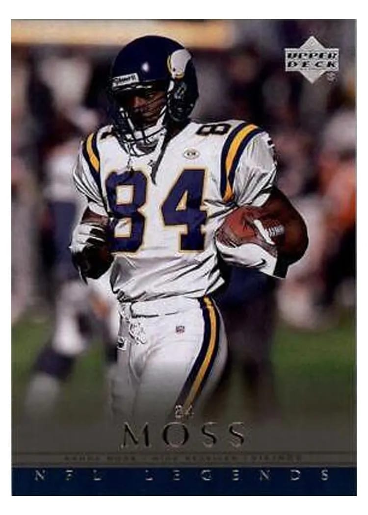 2000 Upper Deck Legends Randy Moss #38 card