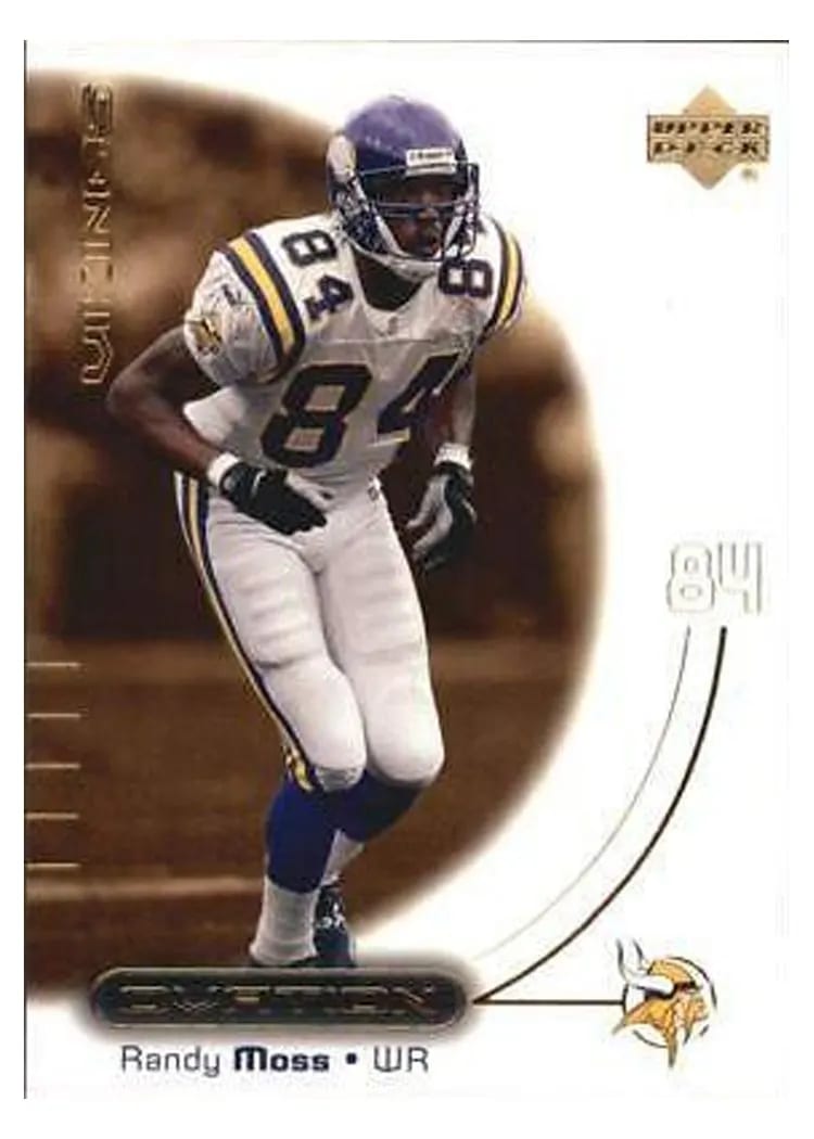2000 Upper Deck Ovation Randy Moss #31 card