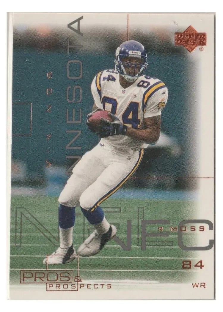 2000 Upper Deck Pros & Prospects Randy Moss #45 card