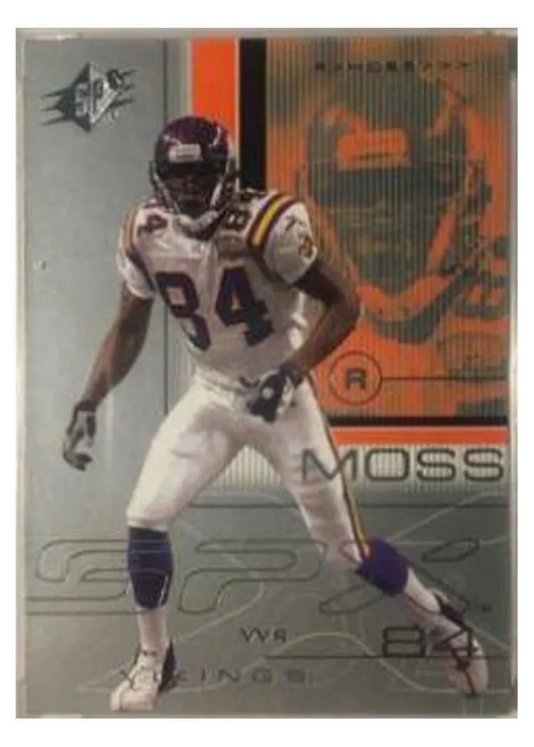 2001 Spx Randy Moss #50 card