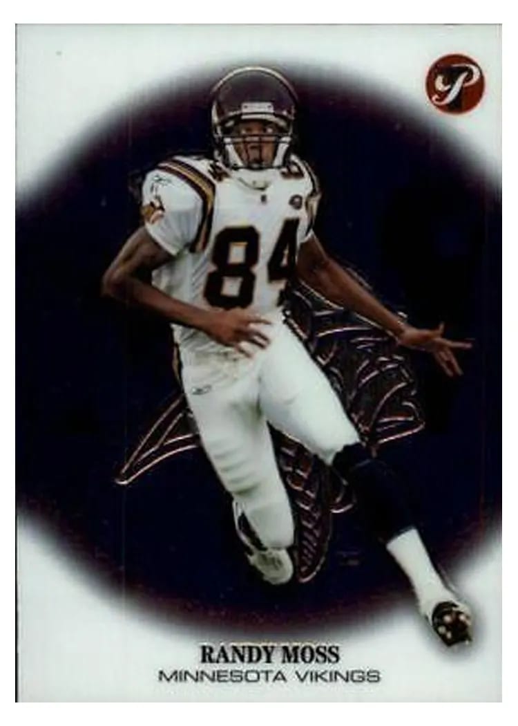 2002 Topps Pristine Randy Moss #40 card