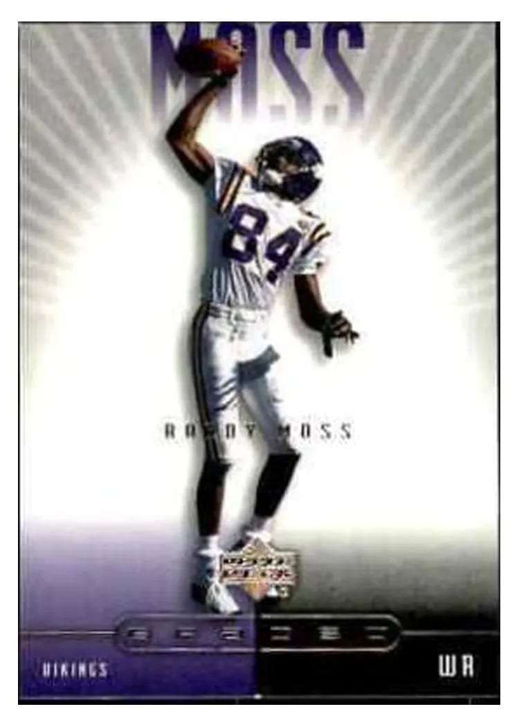 2002 Upper Deck Graded Randy Moss #51 card