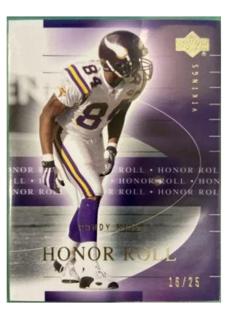 2002 Upper Deck Honor Roll Randy Moss #32 card