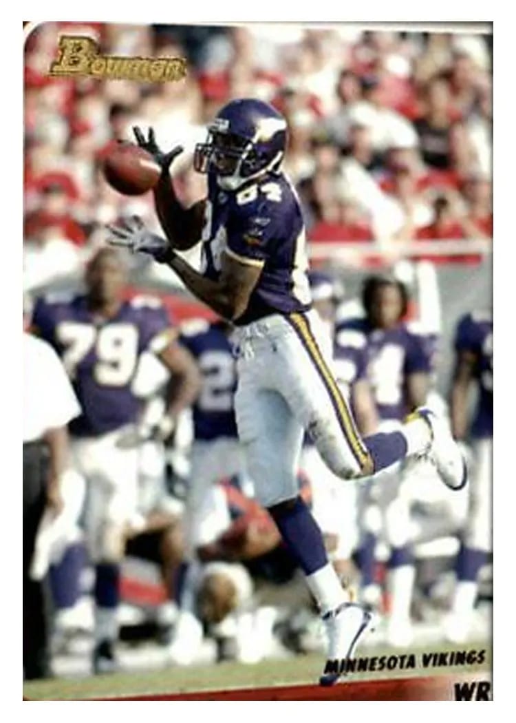 2003 Bowman Randy Moss #60 card