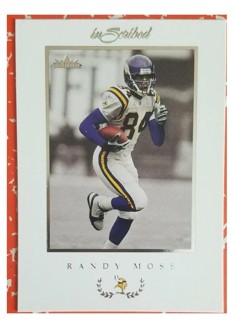 2004 Fleer Inscribed Randy Moss #18 card