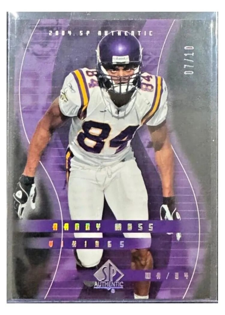 2004 SP Authentic Randy Moss #49 card