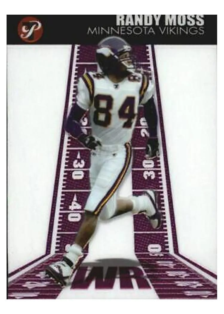 2004 Topps Pristine Randy Moss #10 card