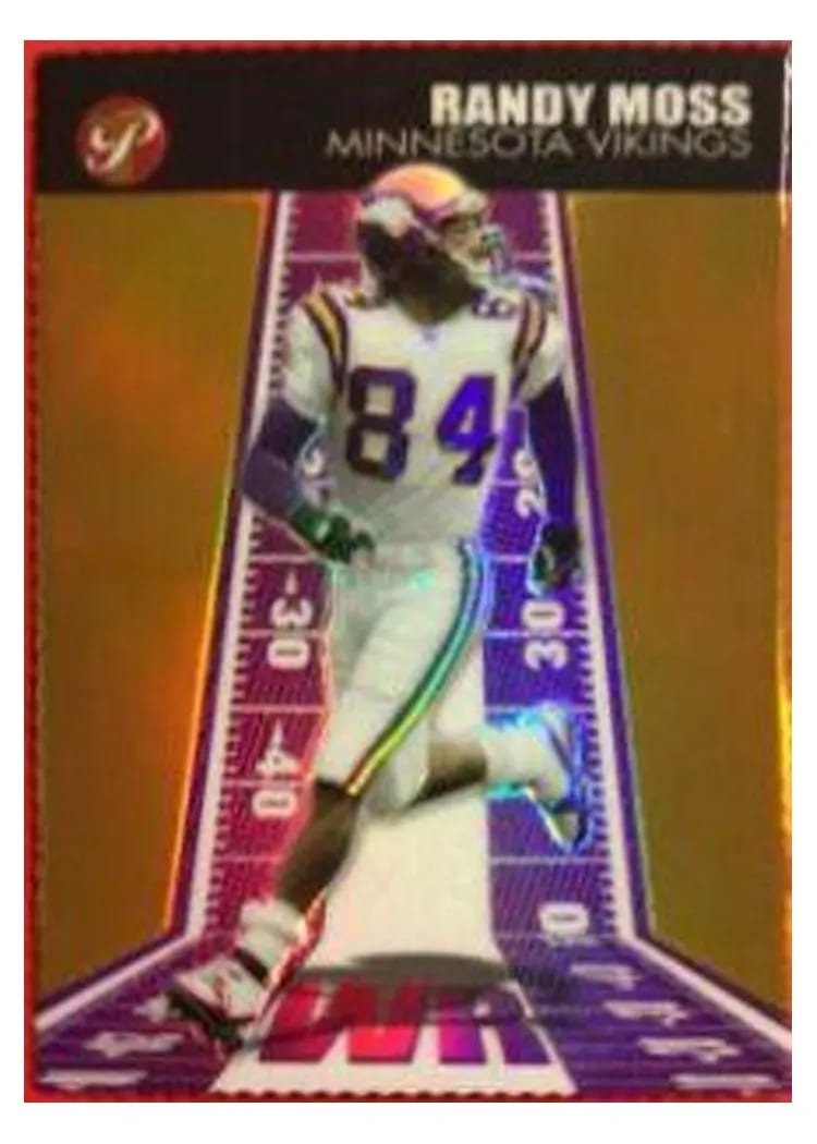 2004 Topps Pristine Randy Moss #10 card