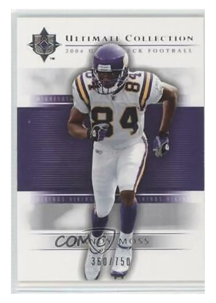 2004 Upper Deck Ultimate Collection Randy Moss #37 card