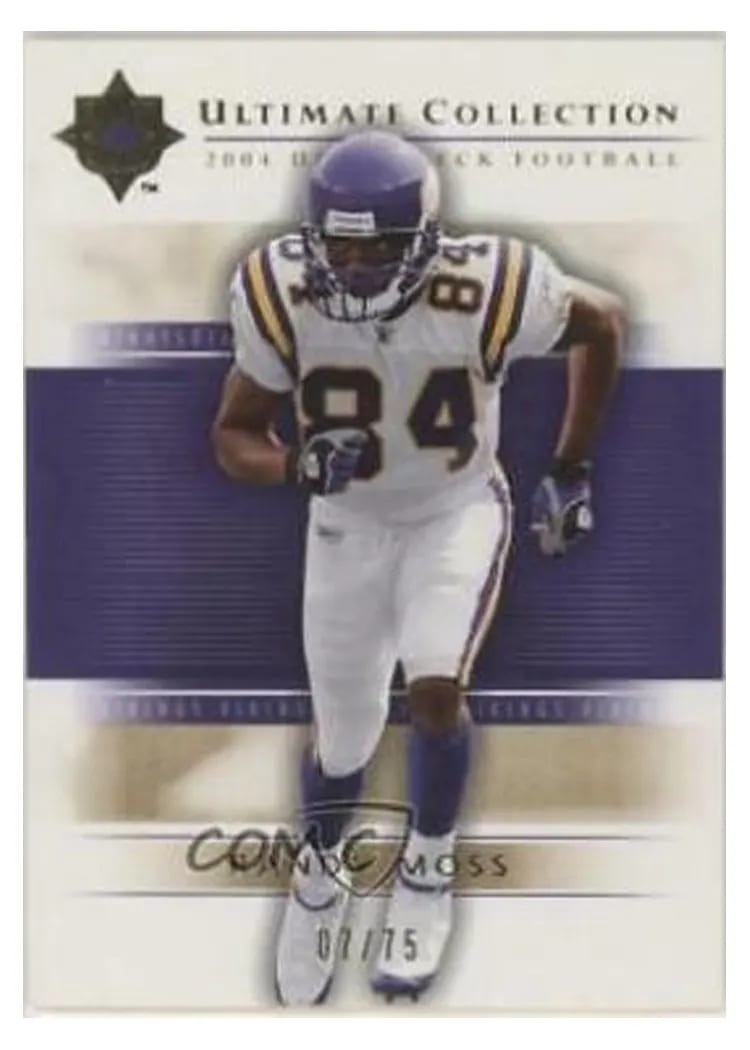 2004 Upper Deck Ultimate Collection Randy Moss #37 card