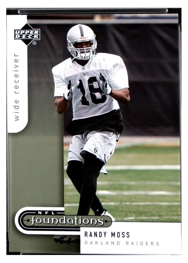 2005 Upper Deck Foundations Randy Moss #70 card