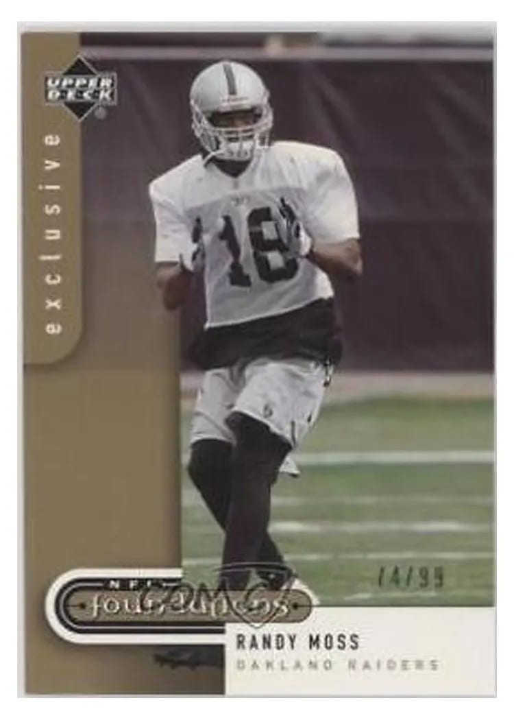 2005 Upper Deck Foundations Randy Moss #70 card