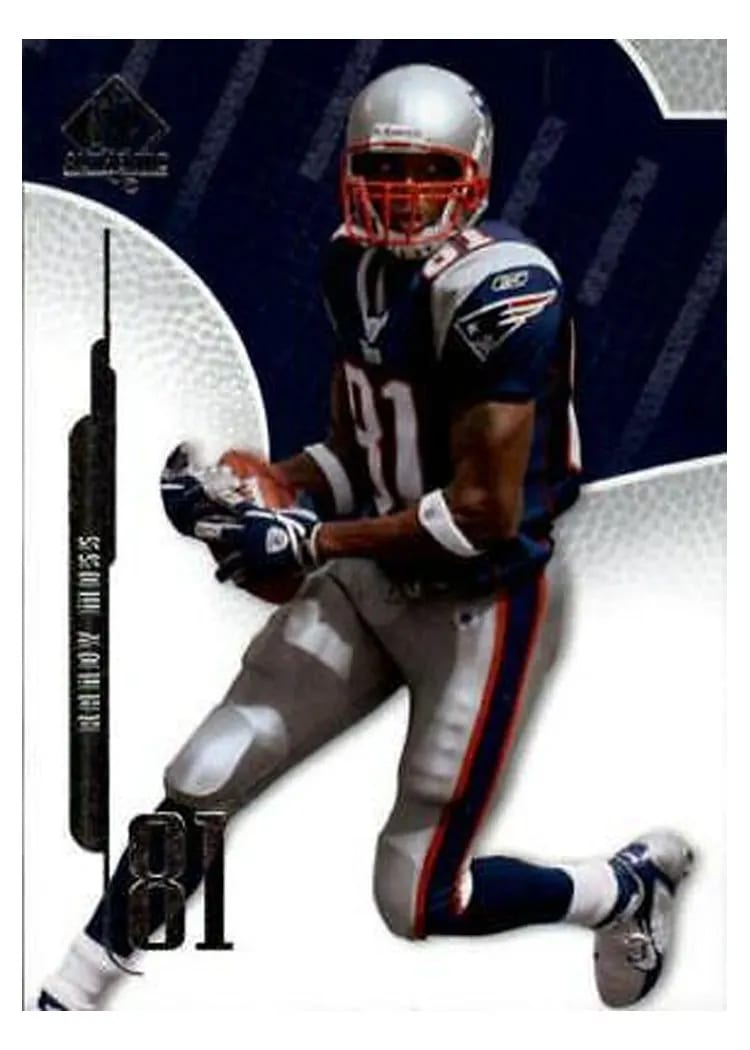 2008 SP Authentic Randy Moss #9 card