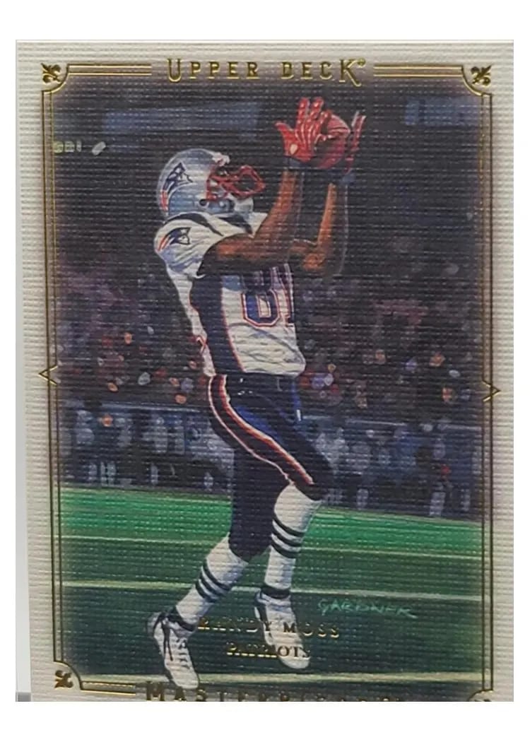 2008 Upper Deck Masterpieces Randy Moss #69 card