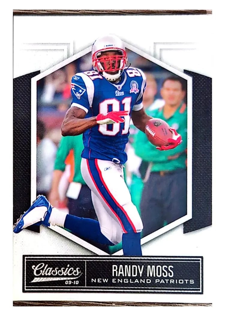 2010 Panini Classics Randy Moss #58 card