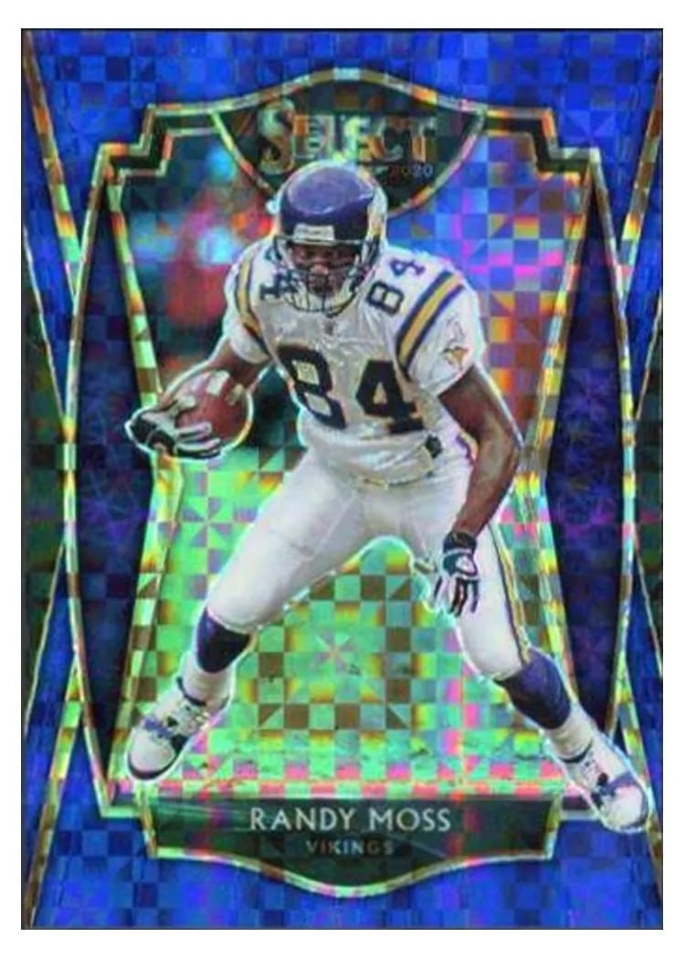 2020 Panini Select Base Set Randy Moss #112 card