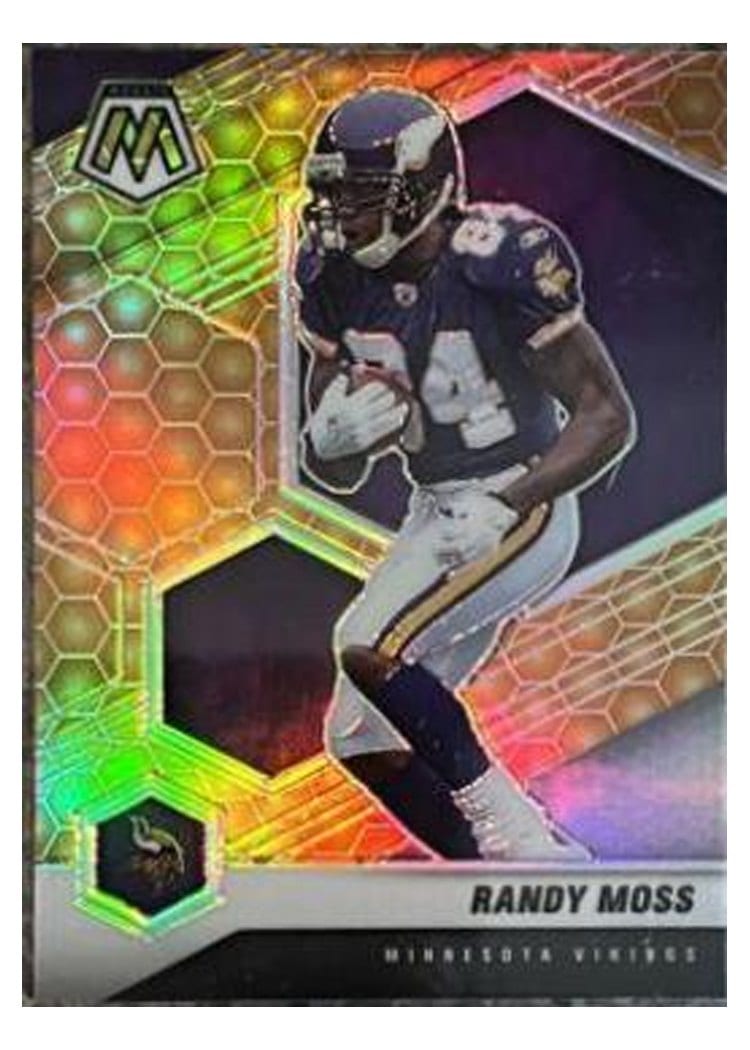 2021 Panini Mosaic Base Set Randy Moss #130 card