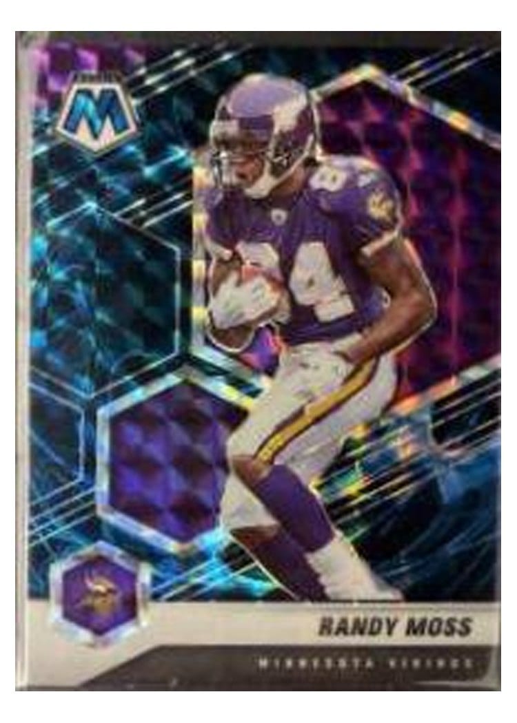 2021 Panini Mosaic Base Set Randy Moss Genesis #130 card