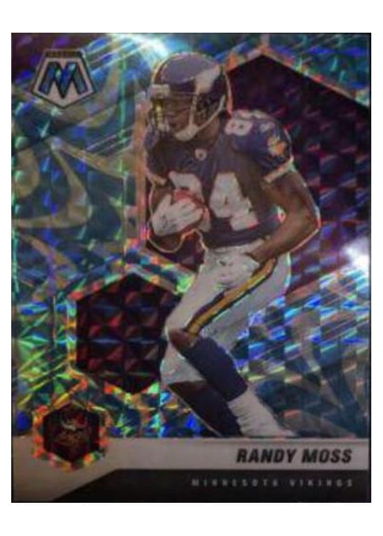 2021 Panini Mosaic Base Set Randy Moss #130 card