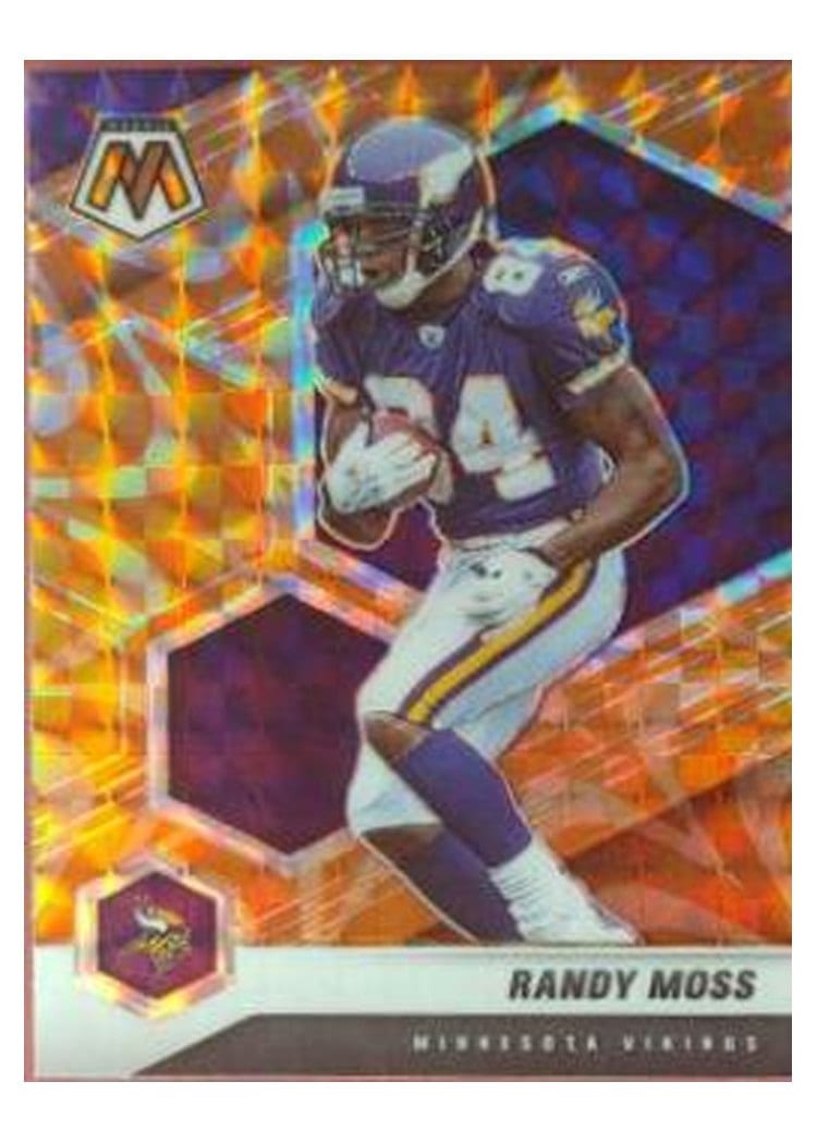 2021 Panini Mosaic Base Set Randy Moss #130 card