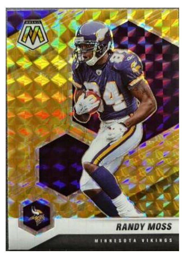 2021 Panini Mosaic Base Set Randy Moss #130 card