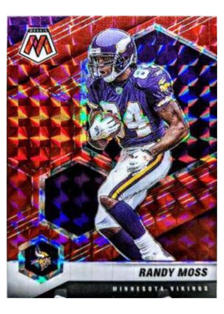 2021 Panini Mosaic Base Set Randy Moss #130 card