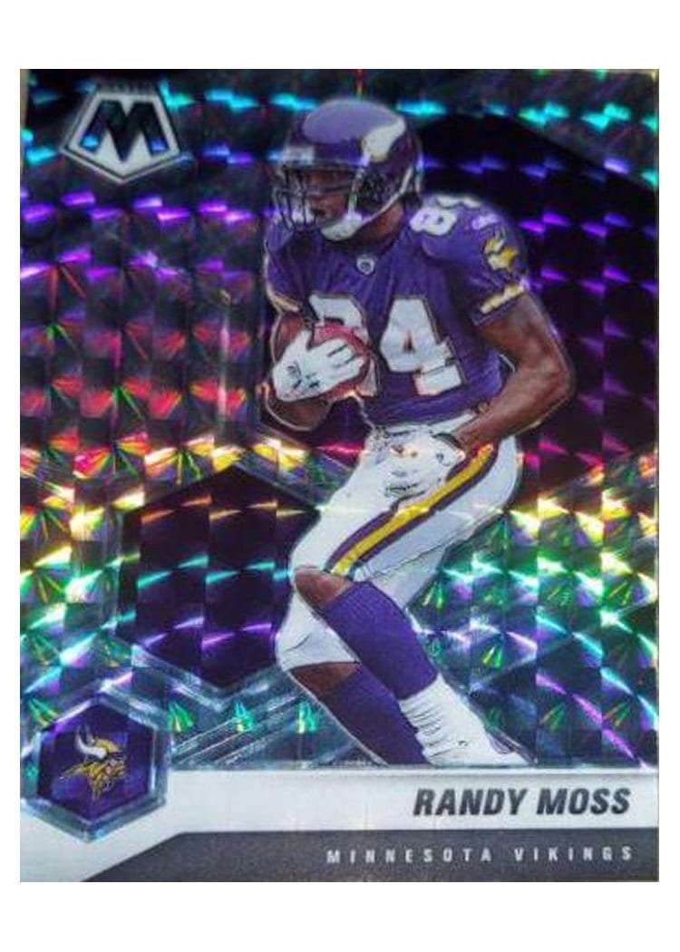 2021 Panini Mosaic Base Set Randy Moss #130 card