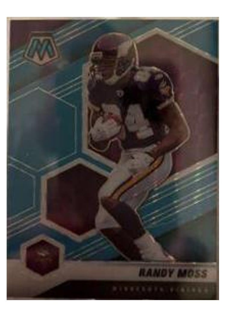 2021 Panini Mosaic Base Set Randy Moss #130 card