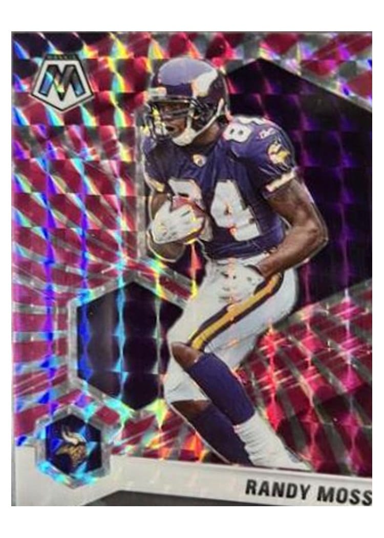 2021 Panini Mosaic Base Set Randy Moss #130 card