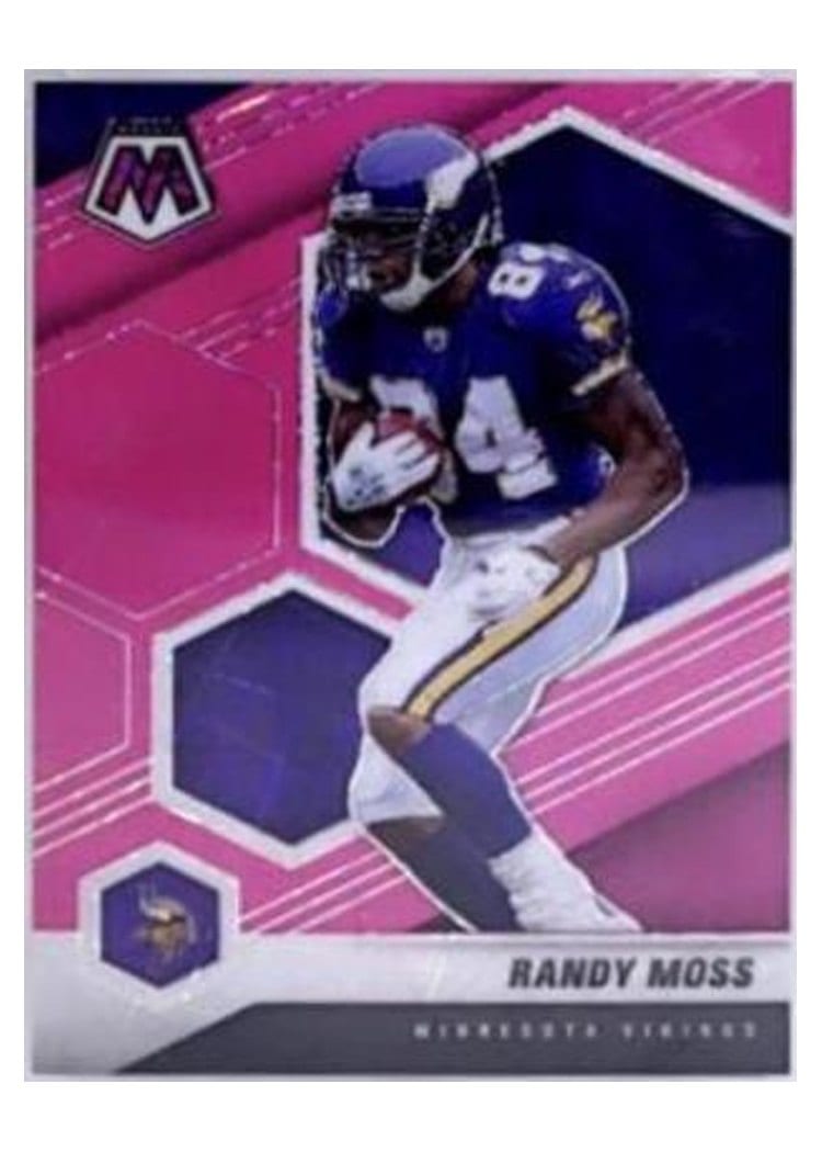 2021 Panini Mosaic Base Set Randy Moss #130 card