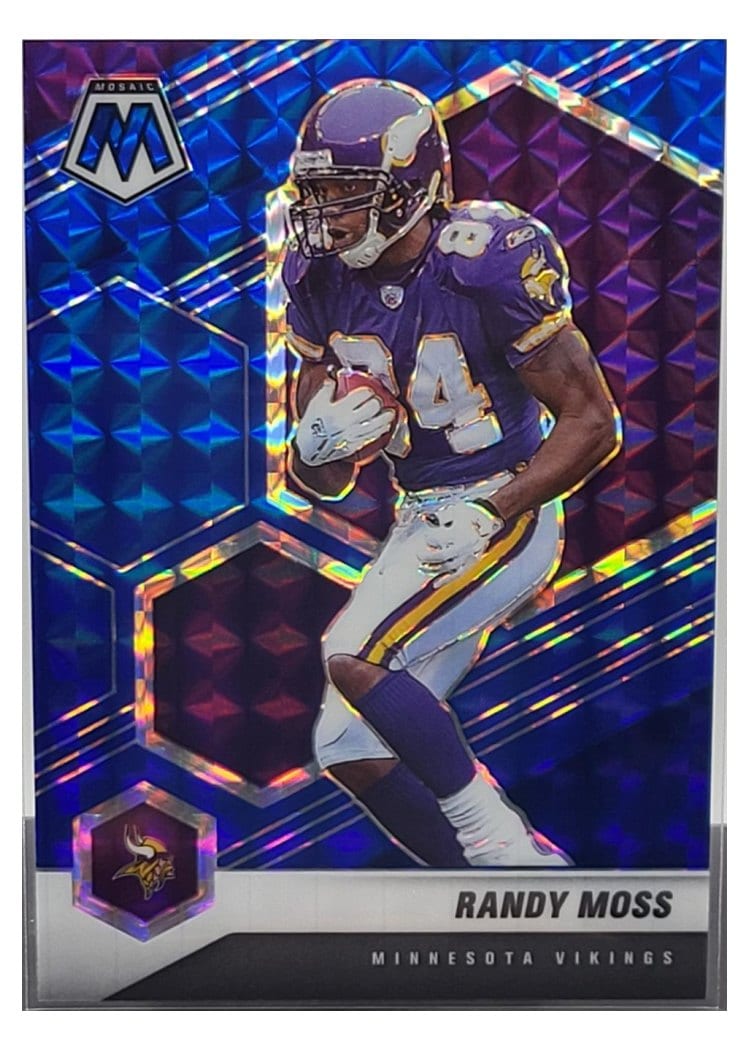2021 Panini Mosaic Base Set Randy Moss #130 card