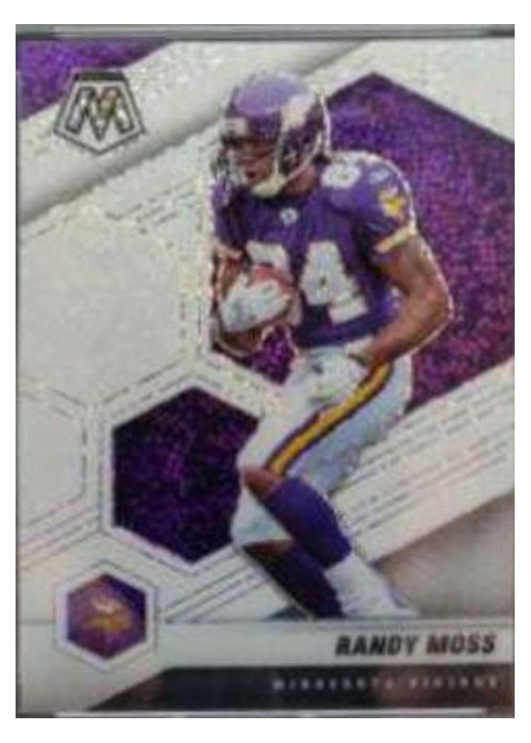 2021 Panini Mosaic Base Set Randy Moss #130 card
