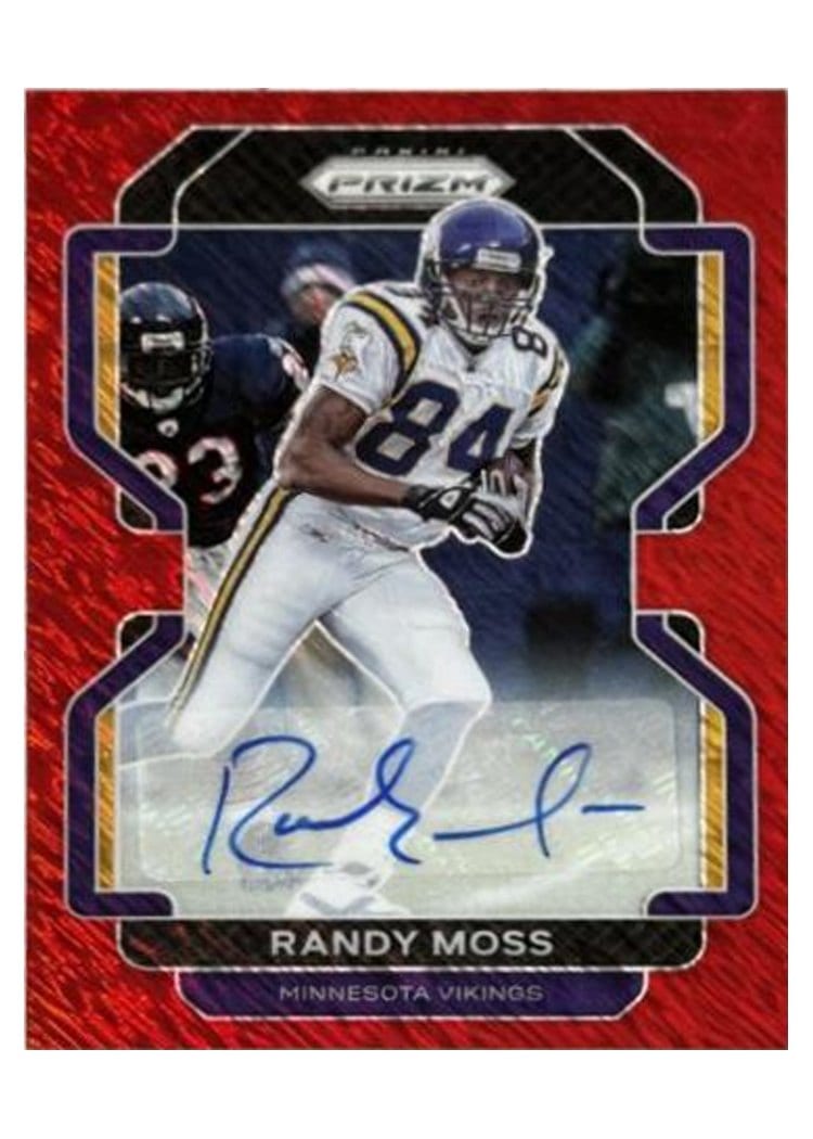 2021 Panini Prizm Base Set Randy Moss #133 card
