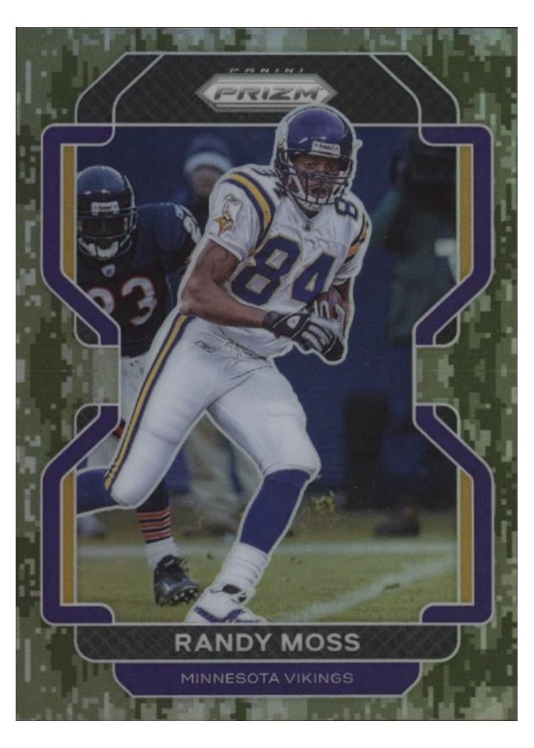 2021 Panini Prizm Base Set Randy Moss #133 card