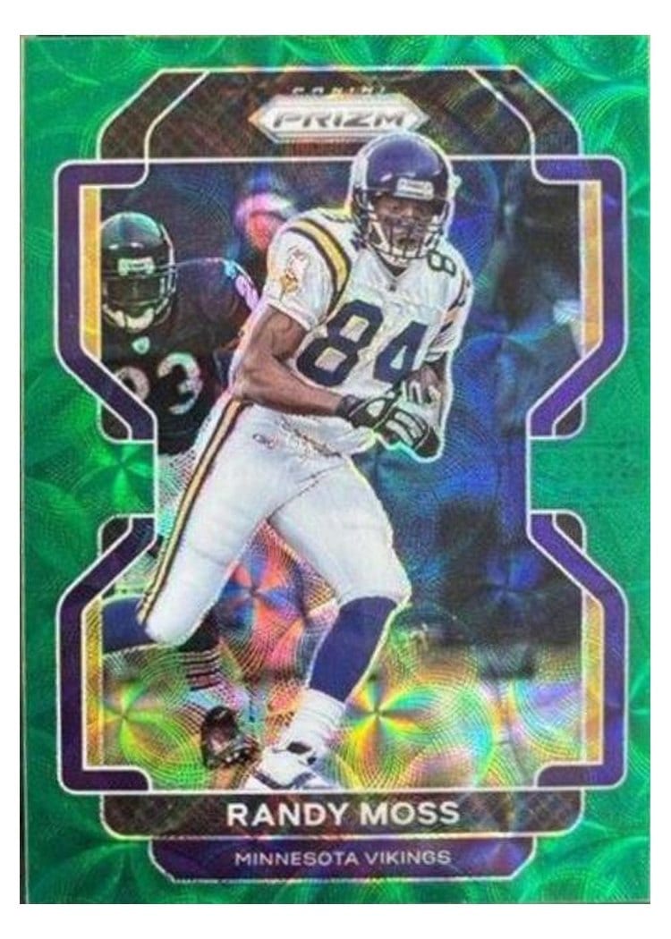 2021 Panini Prizm Base Set Randy Moss #133 card