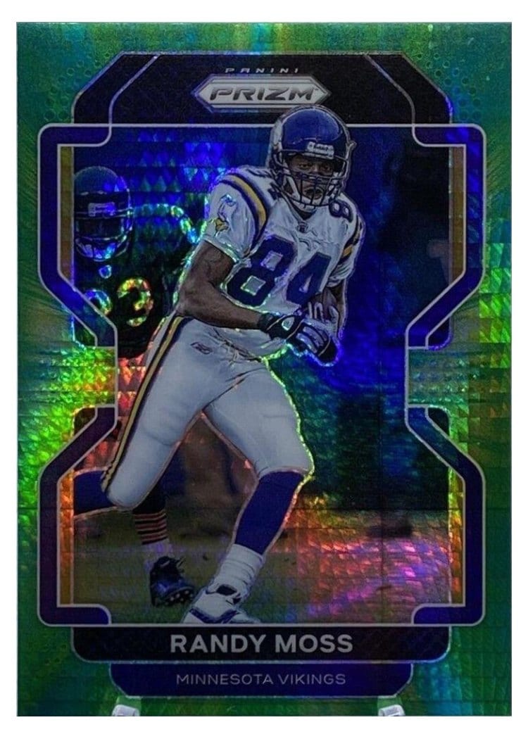 2021 Panini Prizm Base Set Randy Moss #133 card