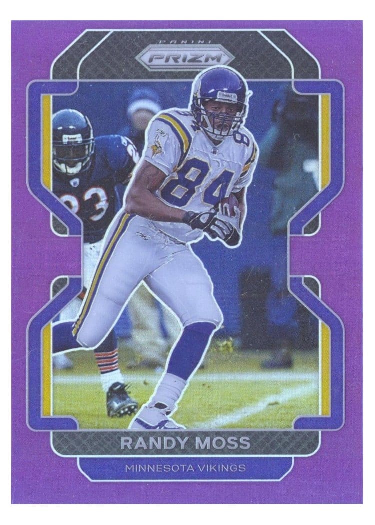 2021 Panini Prizm Base Set Randy Moss #133 card