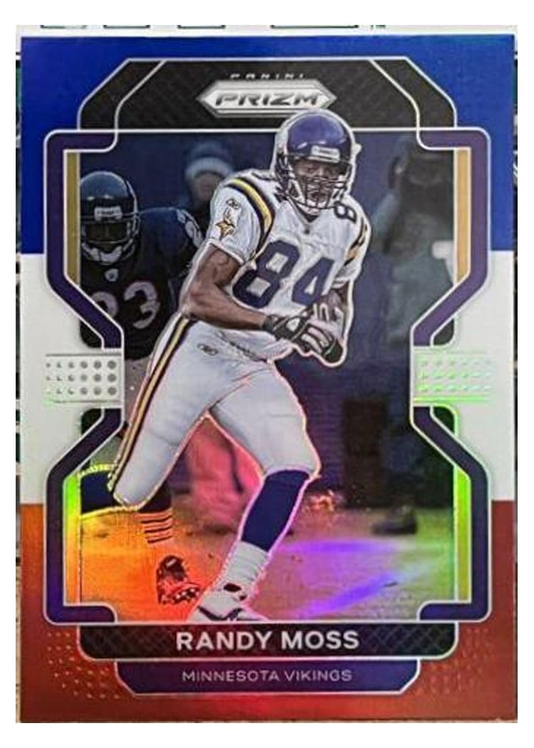 2021 Panini Prizm Base Set Randy Moss #133 card