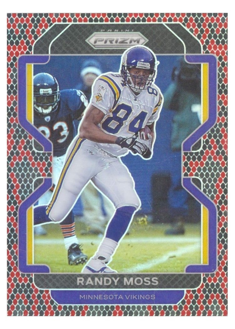 2021 Panini Prizm Base Set Randy Moss #133 card