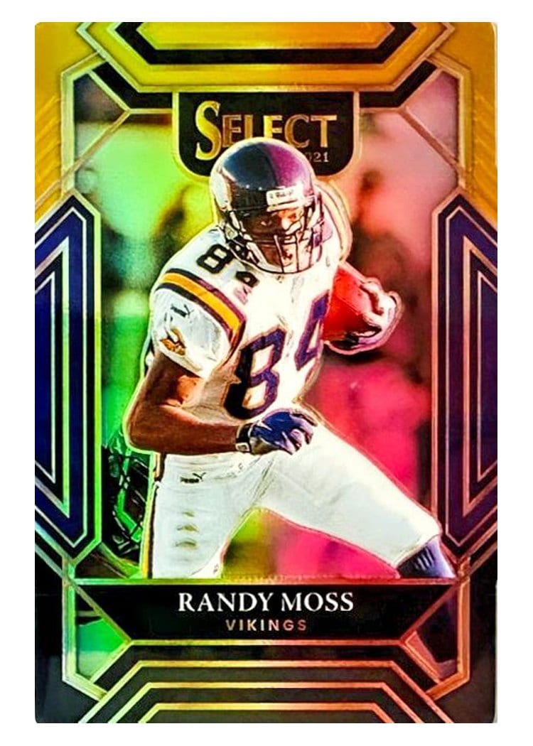 2021 Panini Select Base Set Randy Moss #237 card