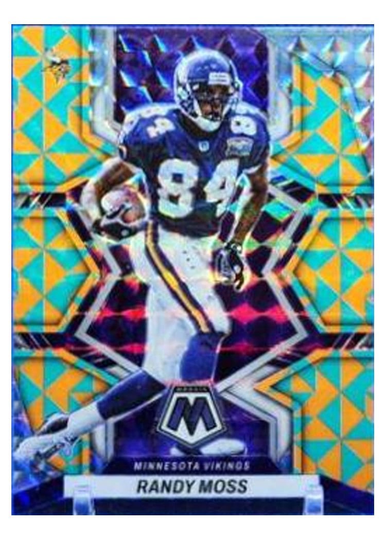 2022 Panini Mosaic Base Set Randy Moss #132 card