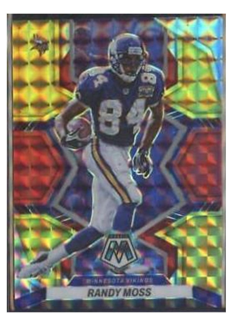2022 Panini Mosaic Base Set Randy Moss #132 card