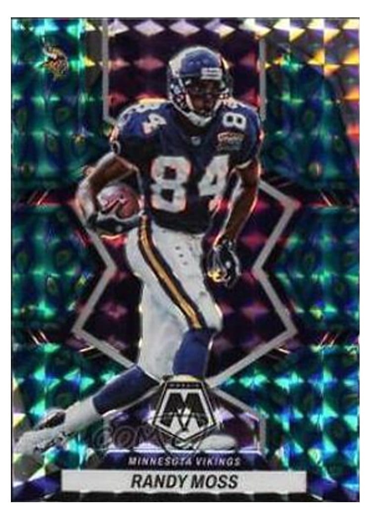 2022 Panini Mosaic Base Set Randy Moss #132 card