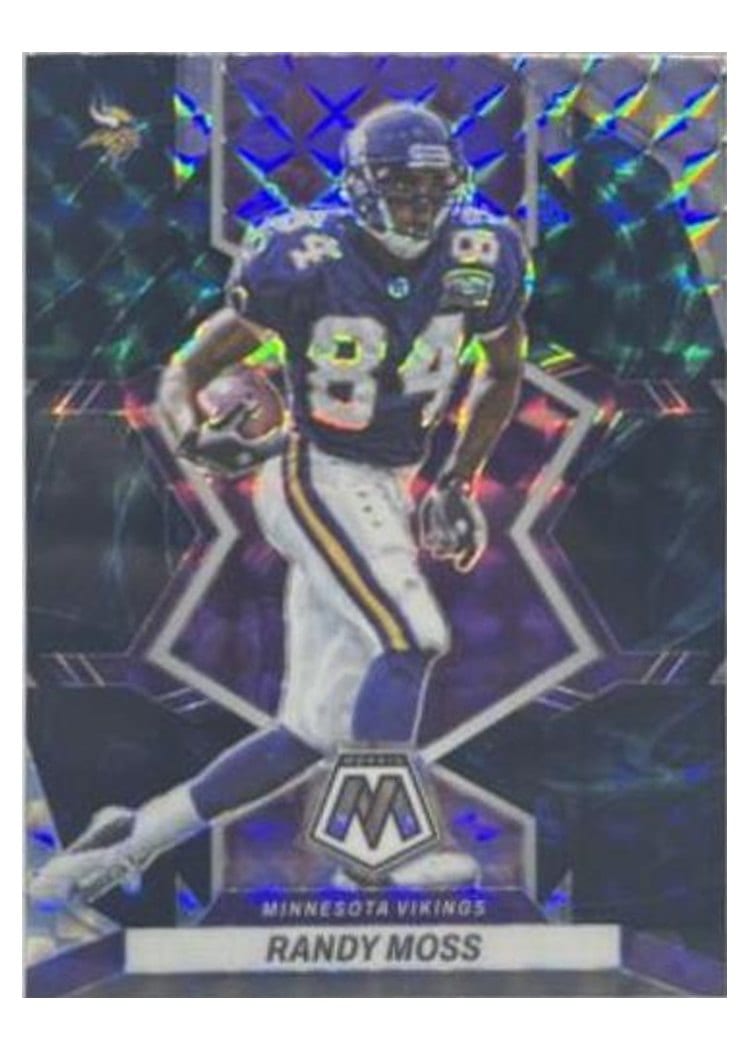 2022 Panini Mosaic Base Set Randy Moss #132 card