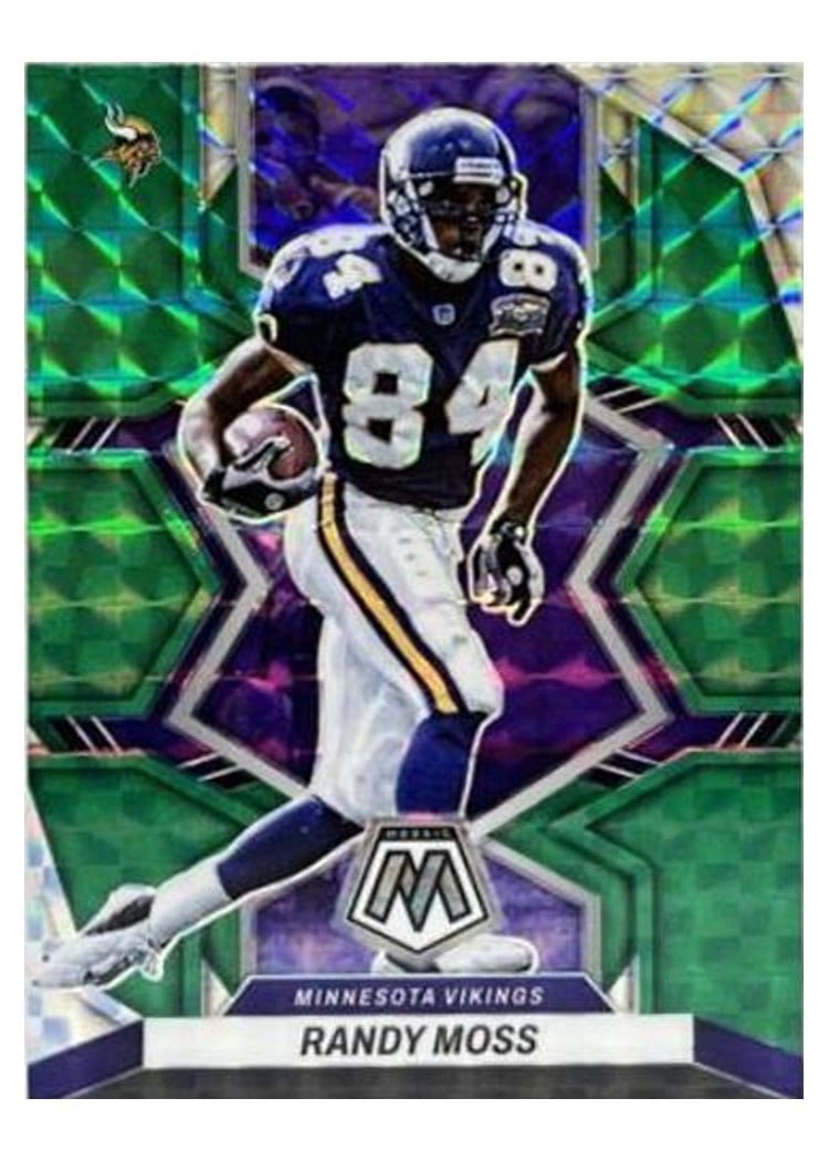 2022 Panini Mosaic Base Set Randy Moss #132 card